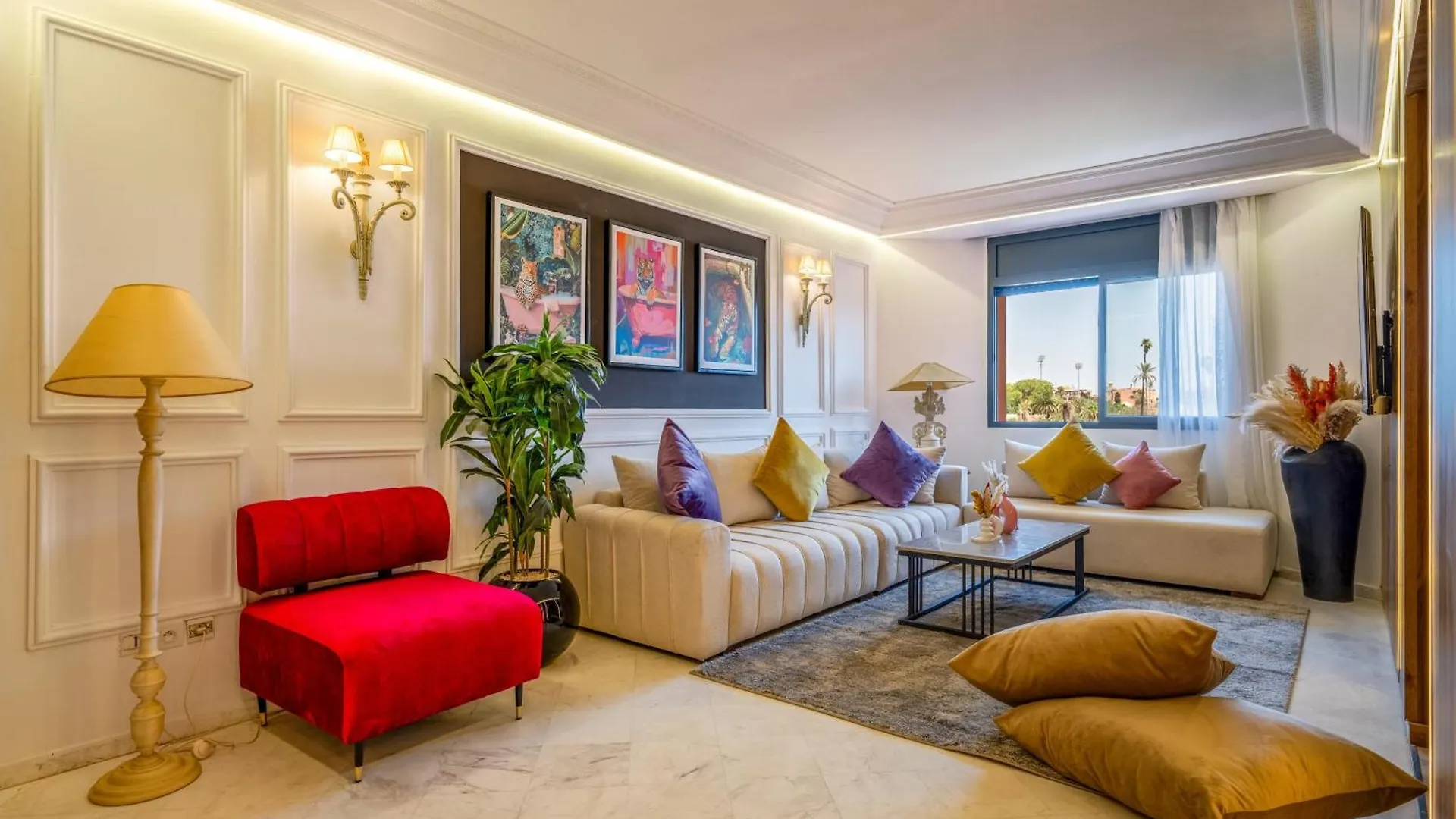 3Br With Swimming Pool Hivernage Lägenhet Marrakesh